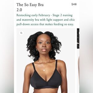 Bodily The So Easy 2.0 Nursing Bra NWOT